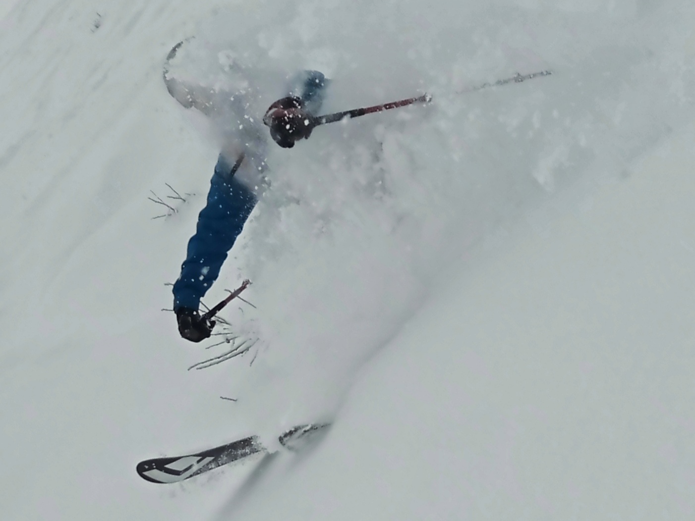 Face shots on Park City Ridge. Rider is Goodshitskier.