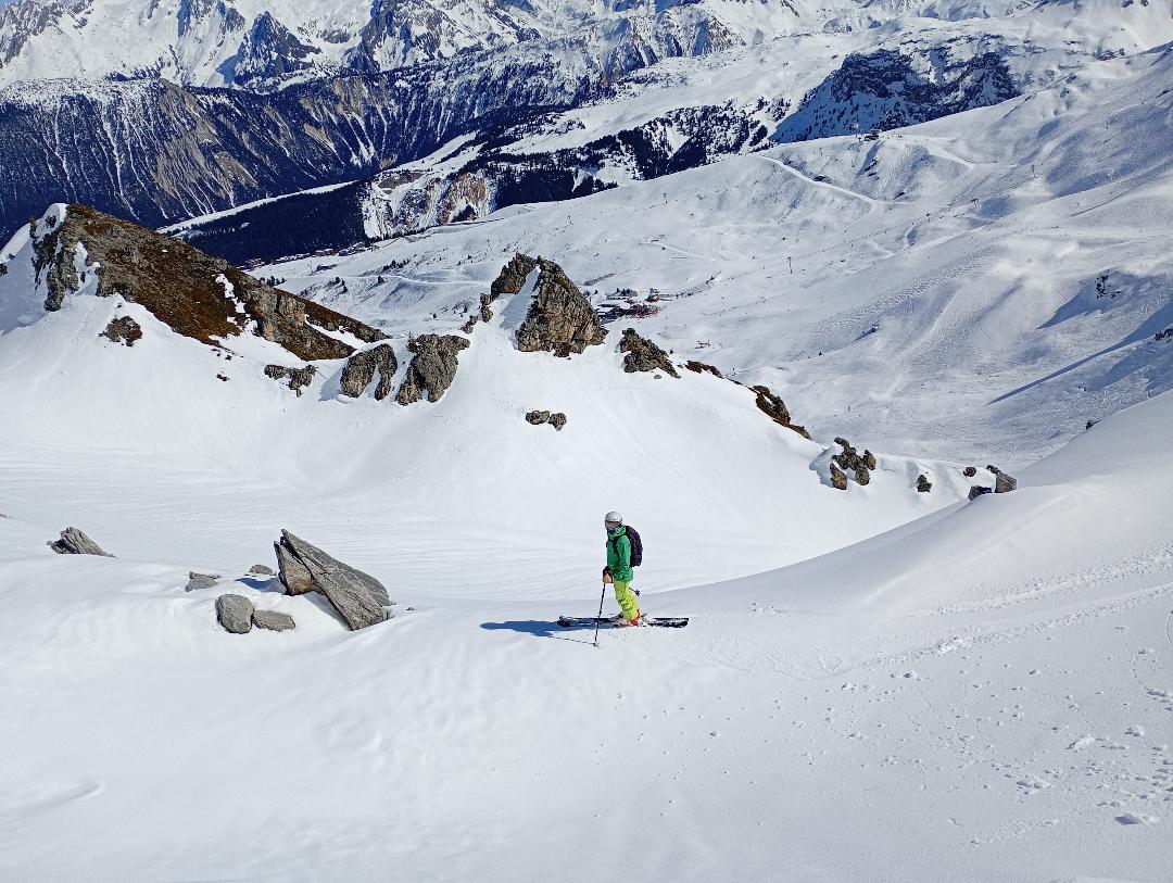 Chris at the entry point.
