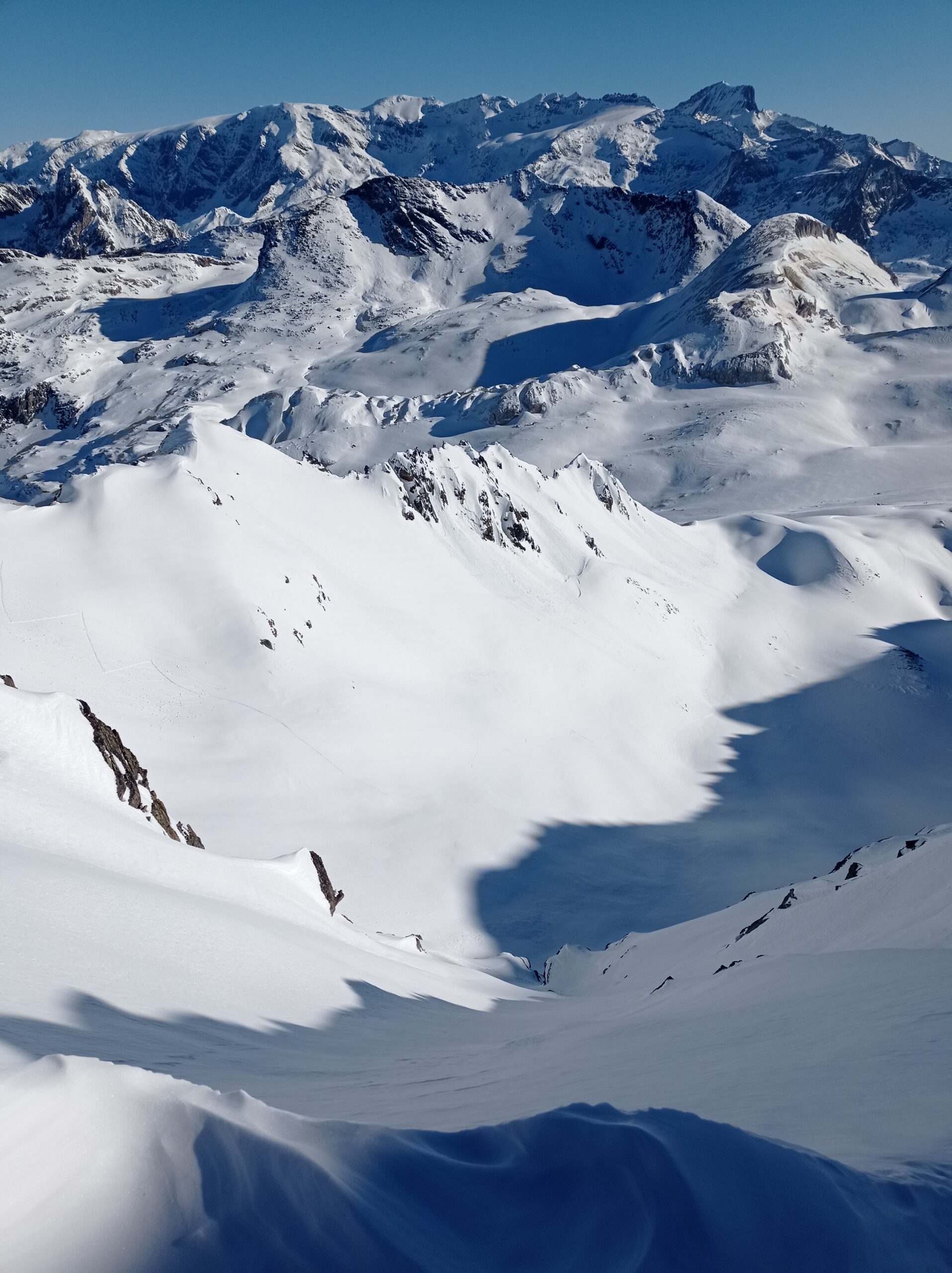 Just one of the many spectacular views from the Col du Borgne.